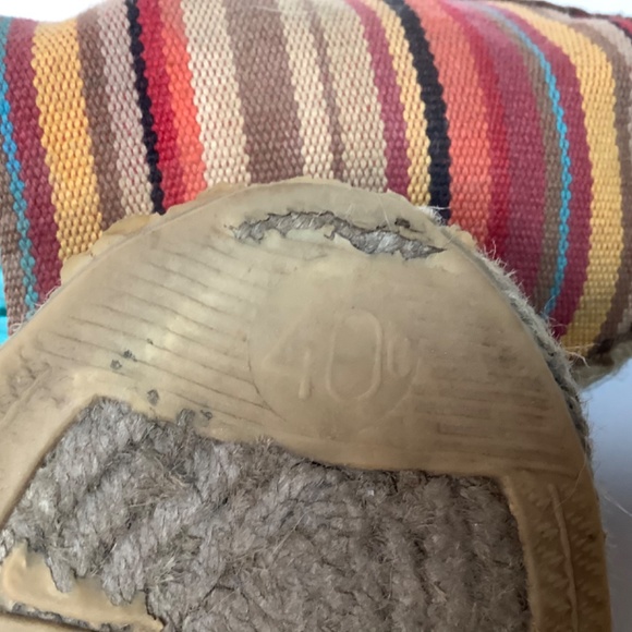 Striped Espadrilles Ladies 8 - Picture 2 of 5